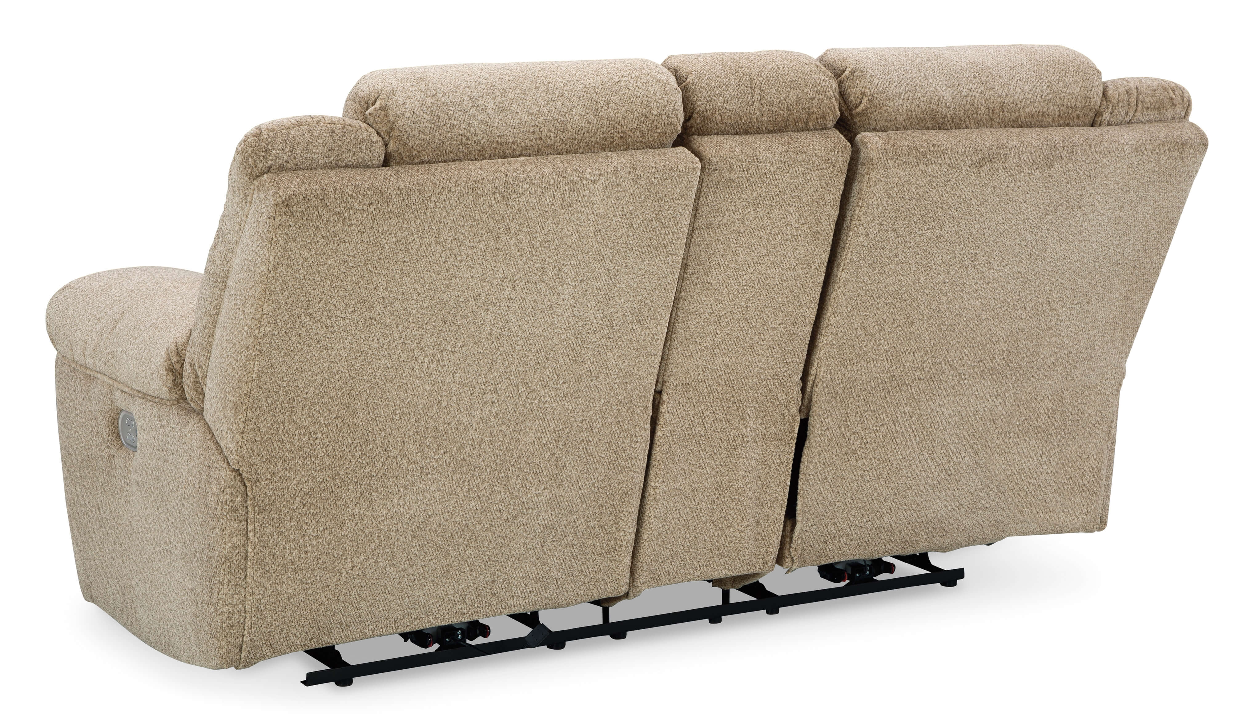 Tip-Off Polyester Power Reclining Loveseat