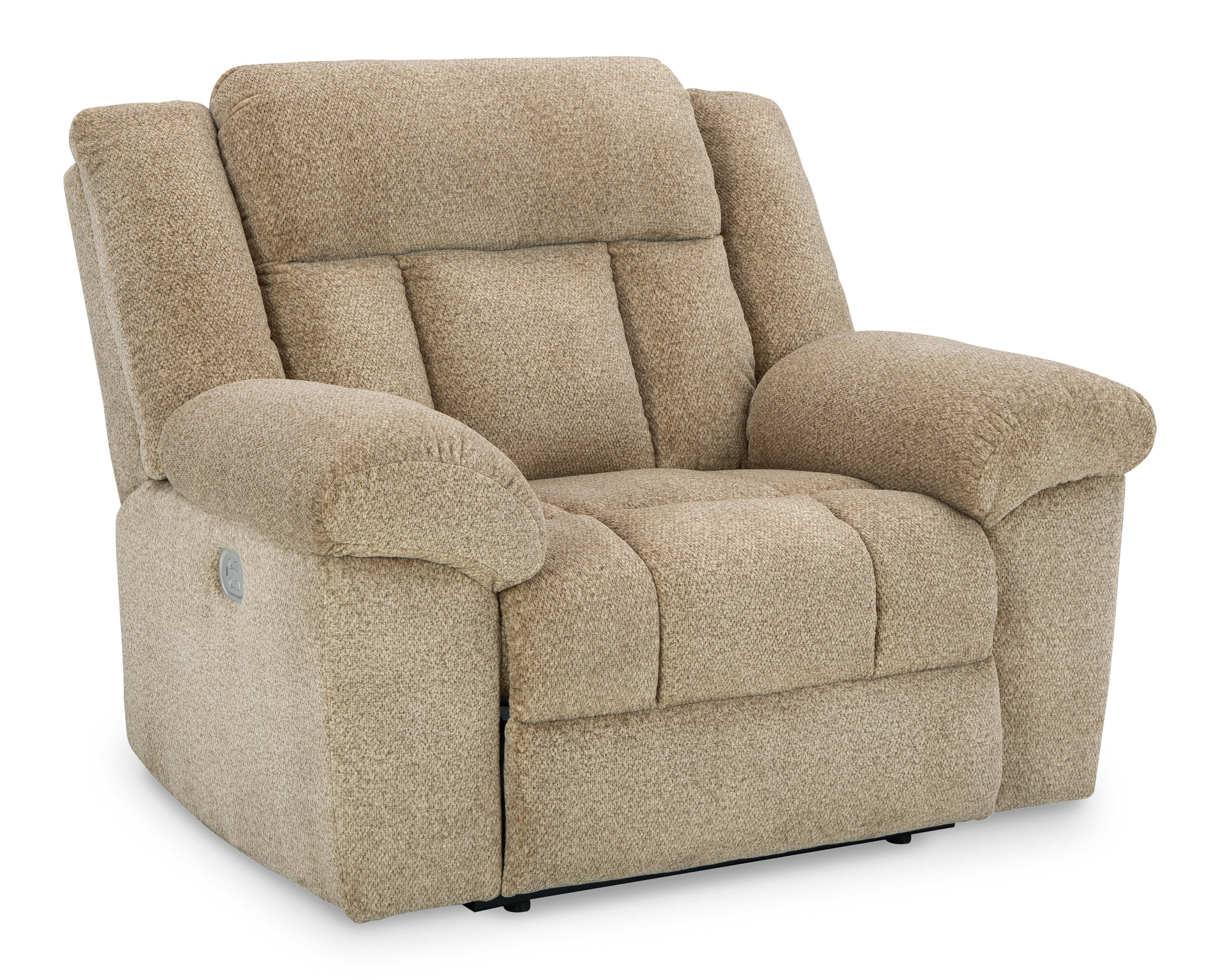 Tip-Off Power Reclining Wheat Chair by Ashley