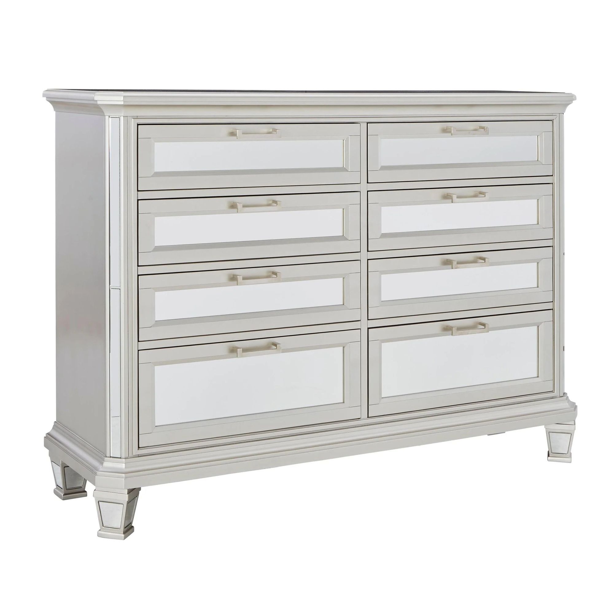 Ashley SM Lindenfield Polyester Upholstered Panel Bedroom Set with LED Backlight
