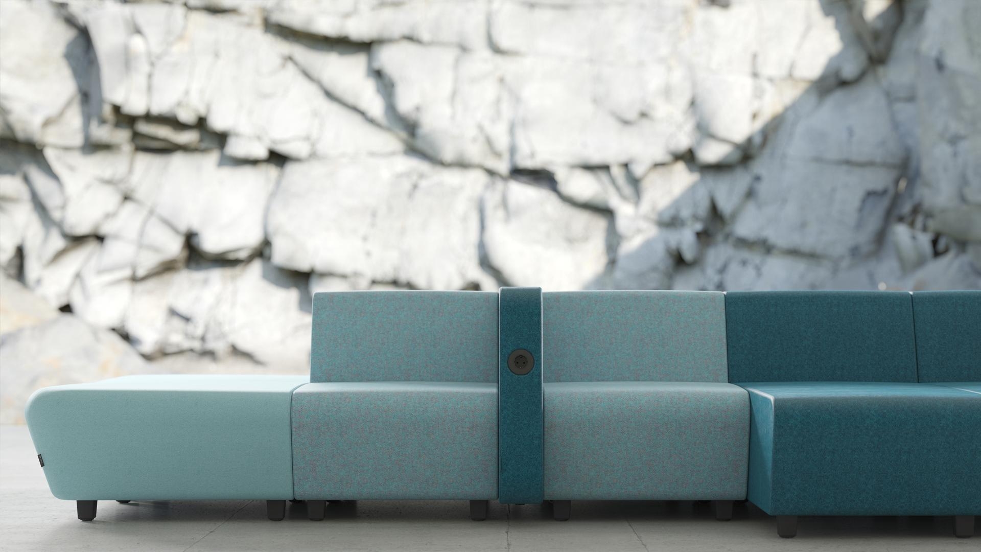 Soft Rock Customizable Modular Seating