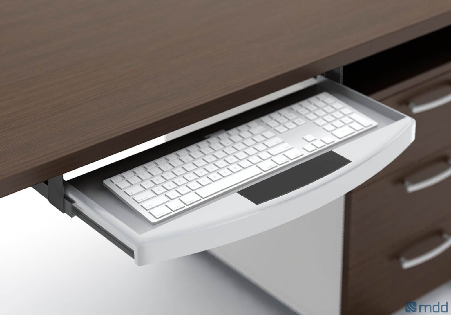 Ergonomic Master MFC Radial Office Desk