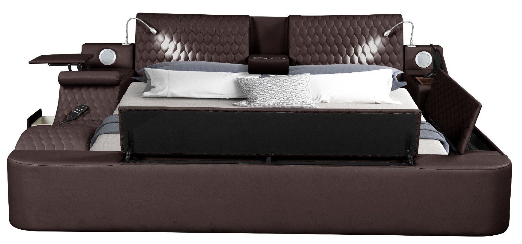 Zoya Fabric Upholstered Bed