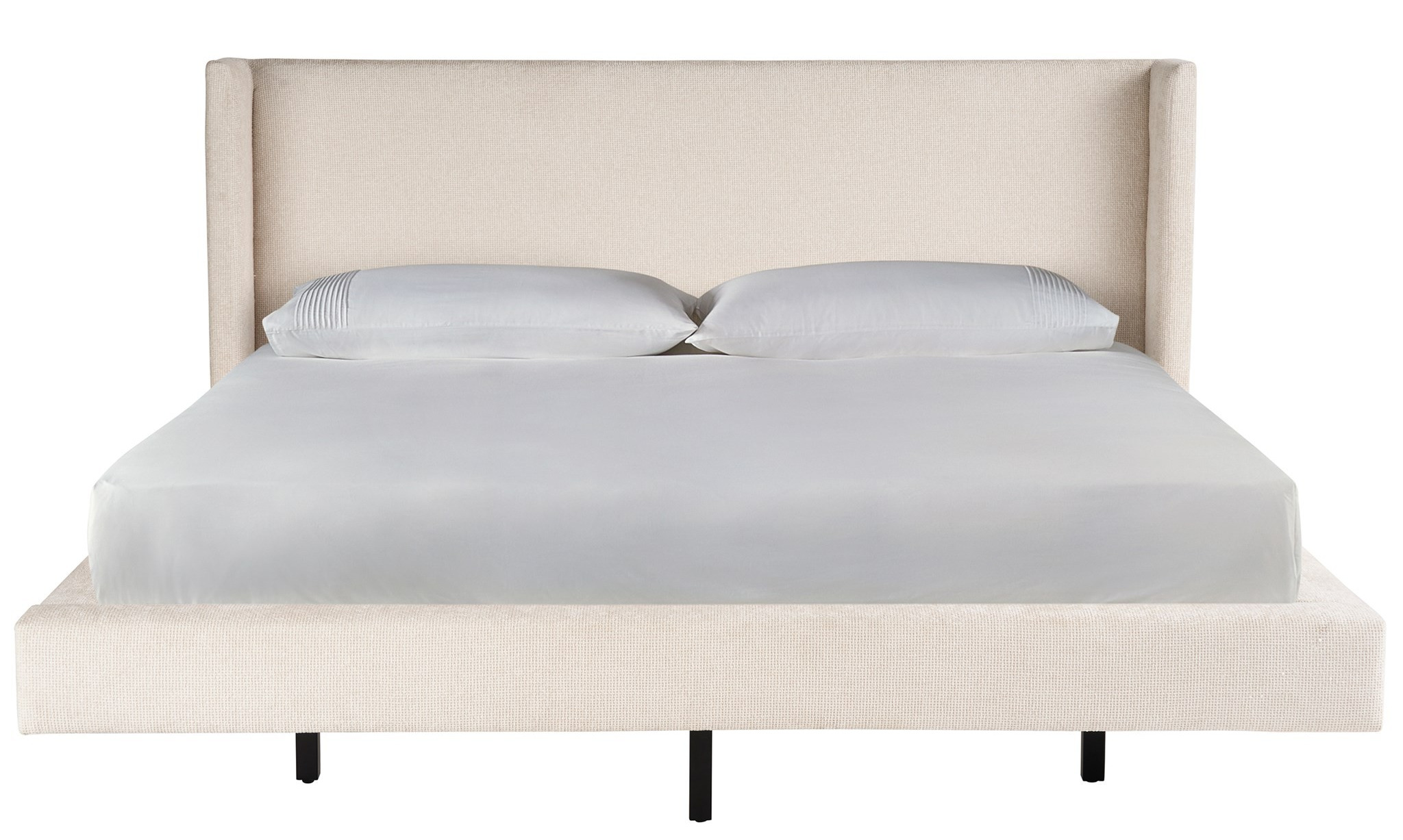Sainte-Ann Fabric Platform Bed, King Size