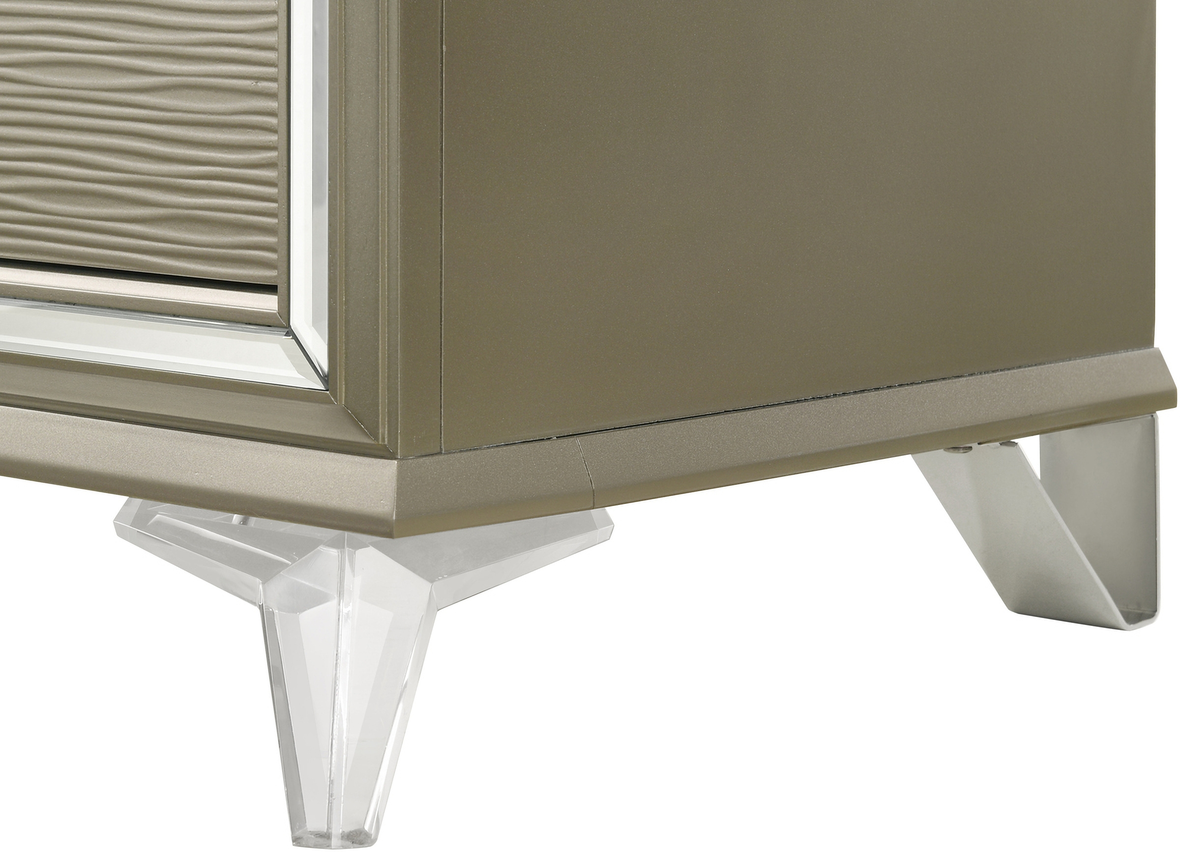 Samantha 2-Drawer Wood Veneer Nightstand