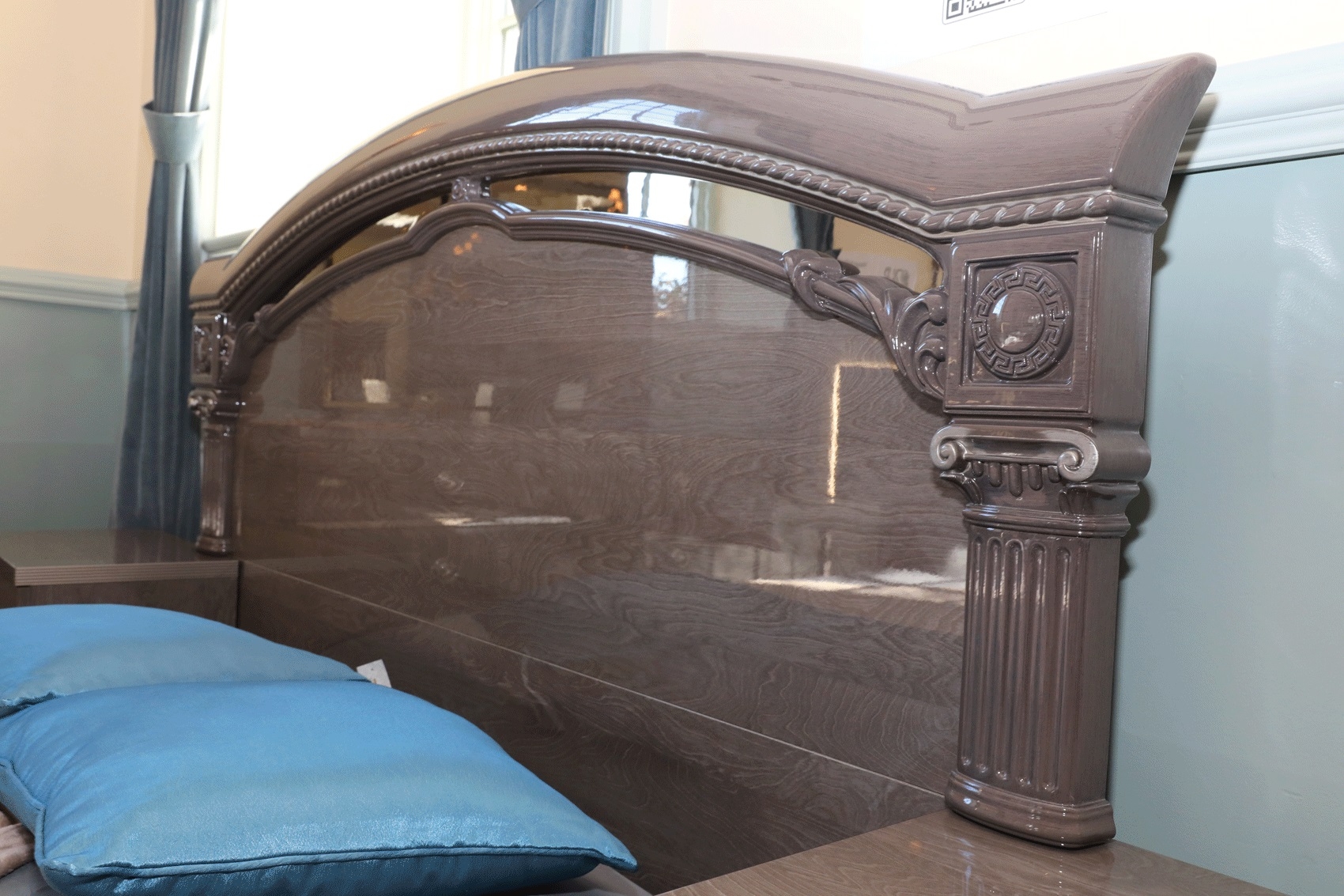 Nabucco MDF Panel Bed, Queen Size