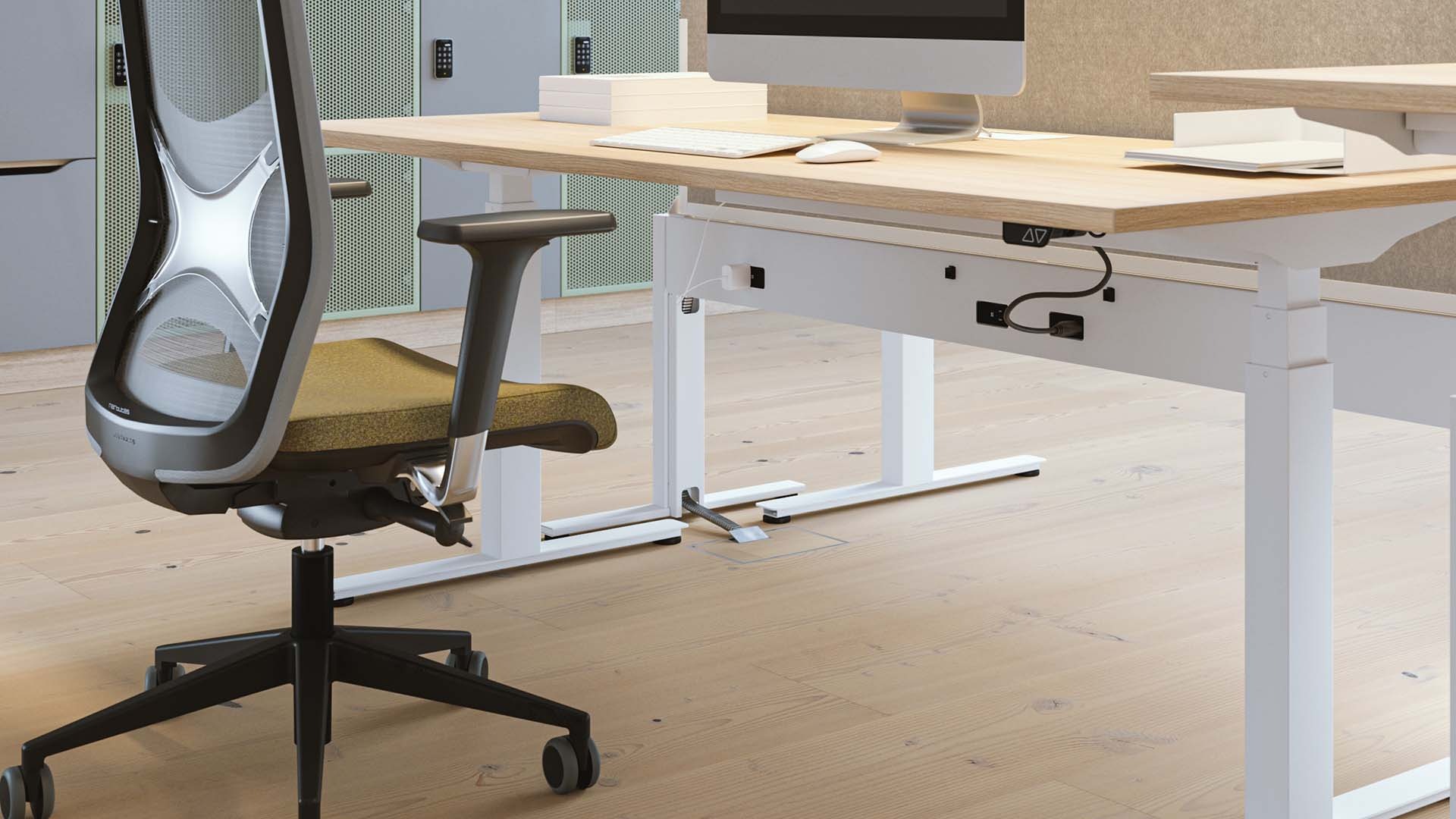 Muro Customizable Power Beam for Desks