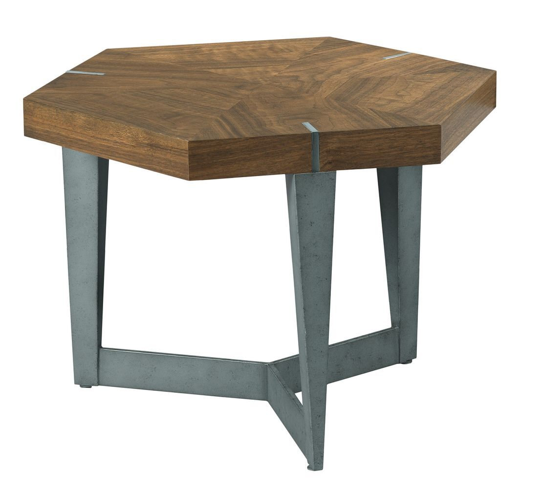 Ad Modern Synergy Wood/Metal Accent Table Set