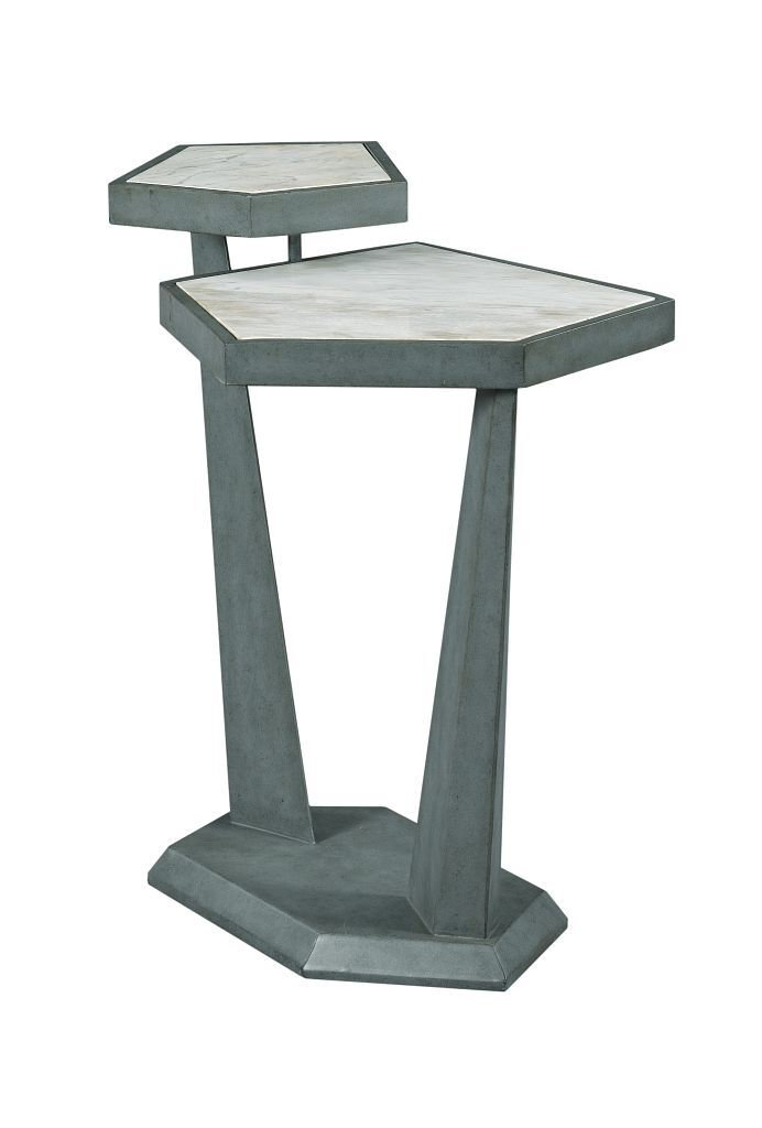 Ad Modern Synergy Wood/Metal Accent Table Set