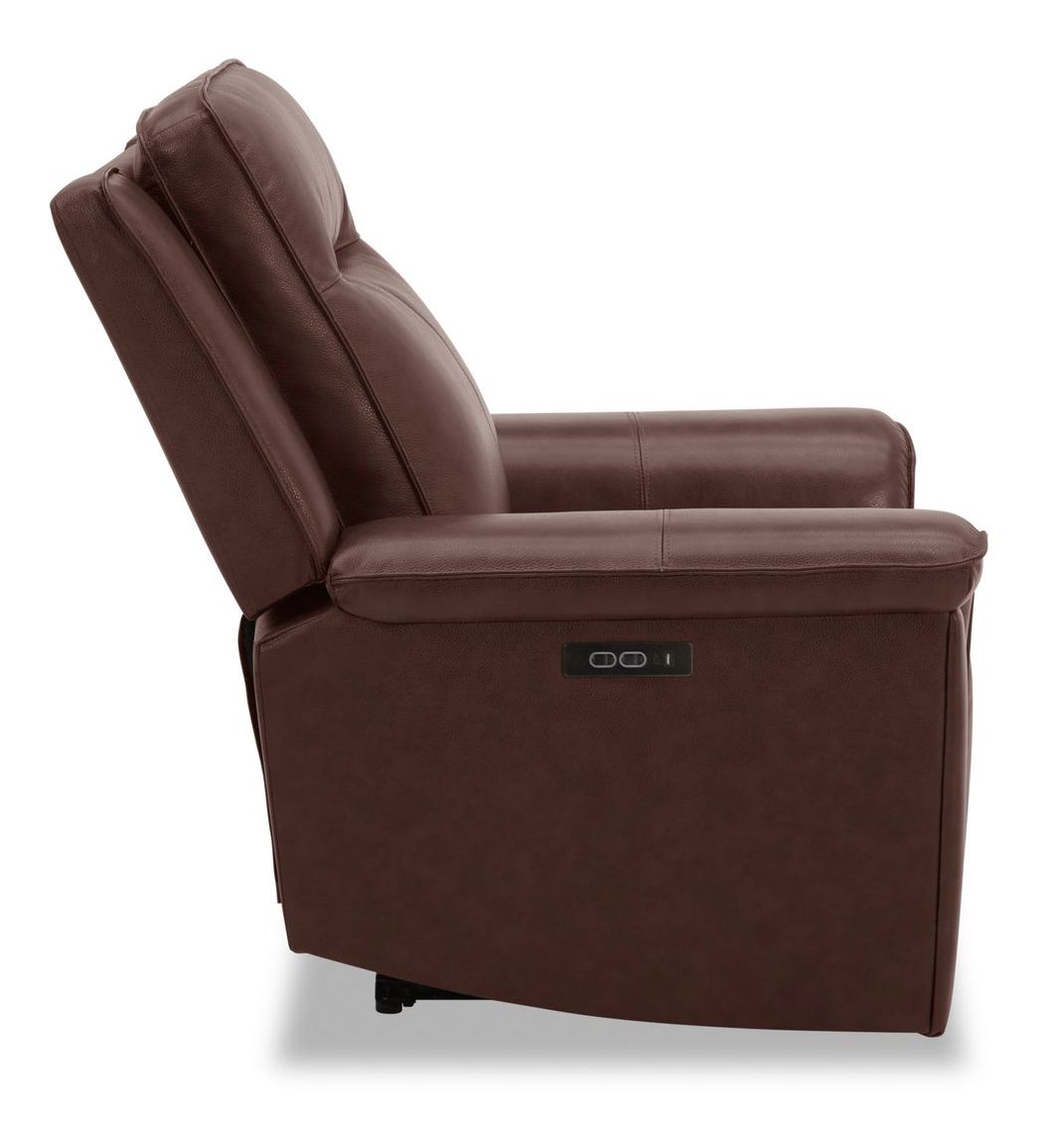 Avery Leather Recliner w/USB Chargers