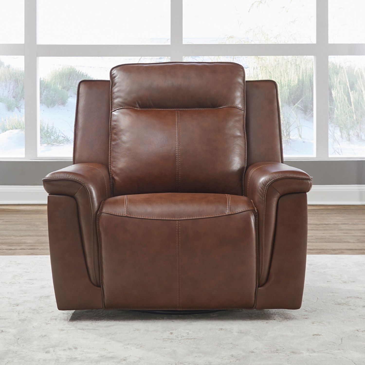 Avery Leather Recliner w/USB Chargers