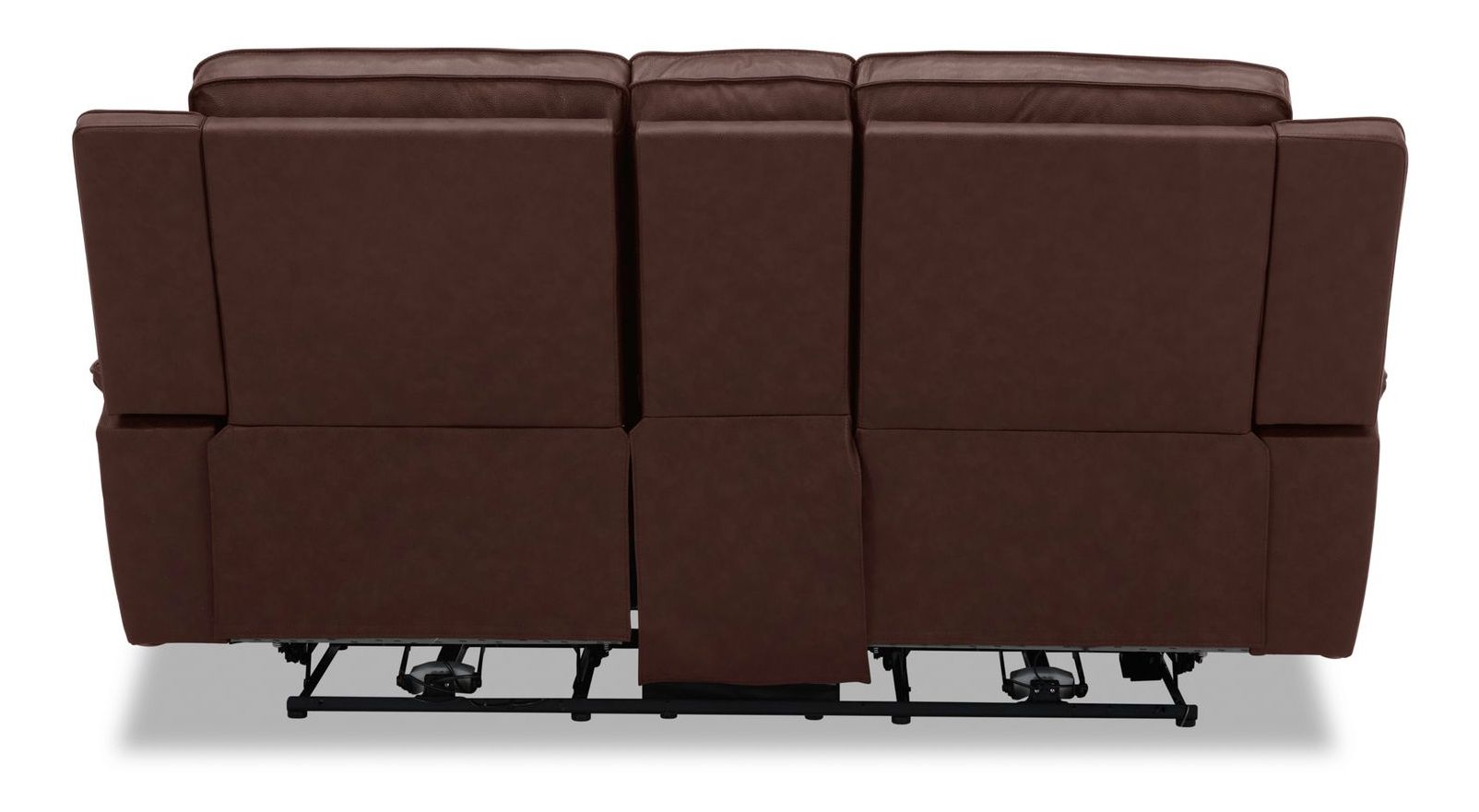 Avery Leather Power Reclining Living Room Set | Cognac
