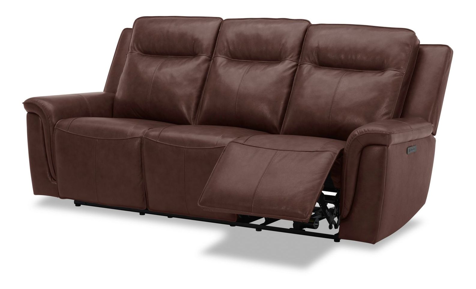 Avery Leather Power Reclining Sofa w/USB Chargers