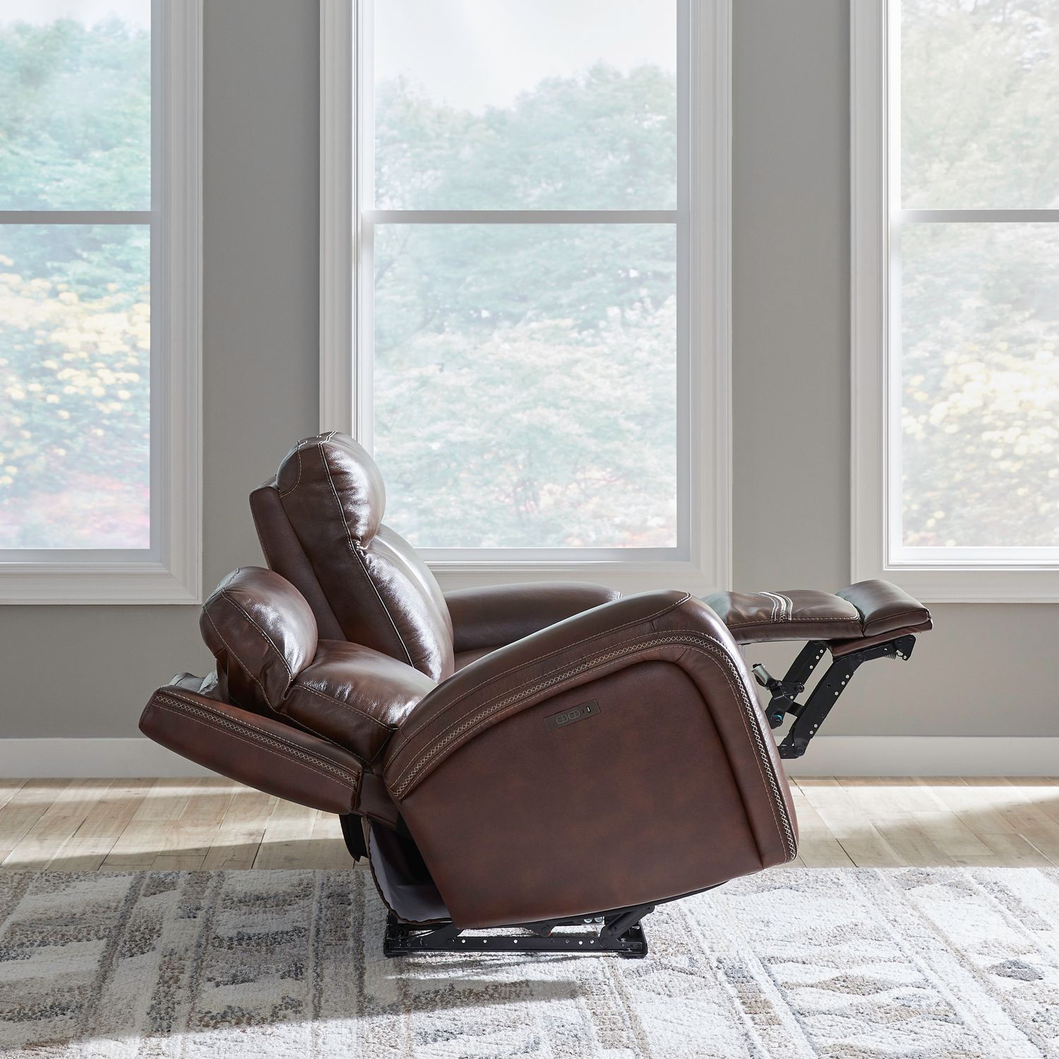 Blair Leather Power Reclining Sofa w/USB Chargers