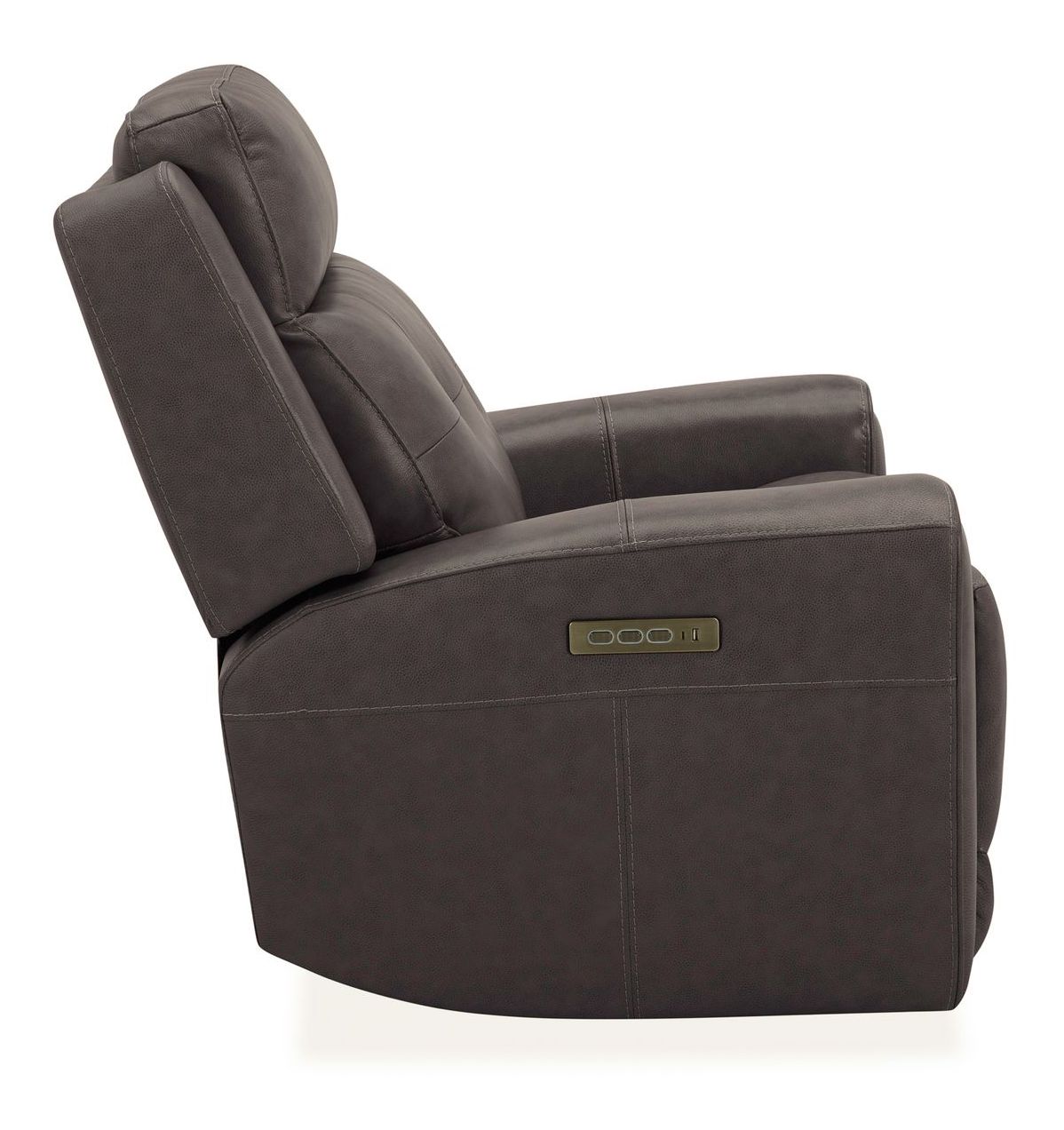 Carrington Leather Power Recliner w/USB Chargers