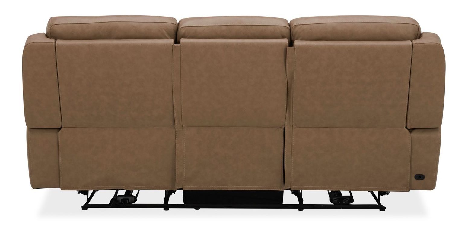 Carrington Leather Power Reclining Living Room Set
