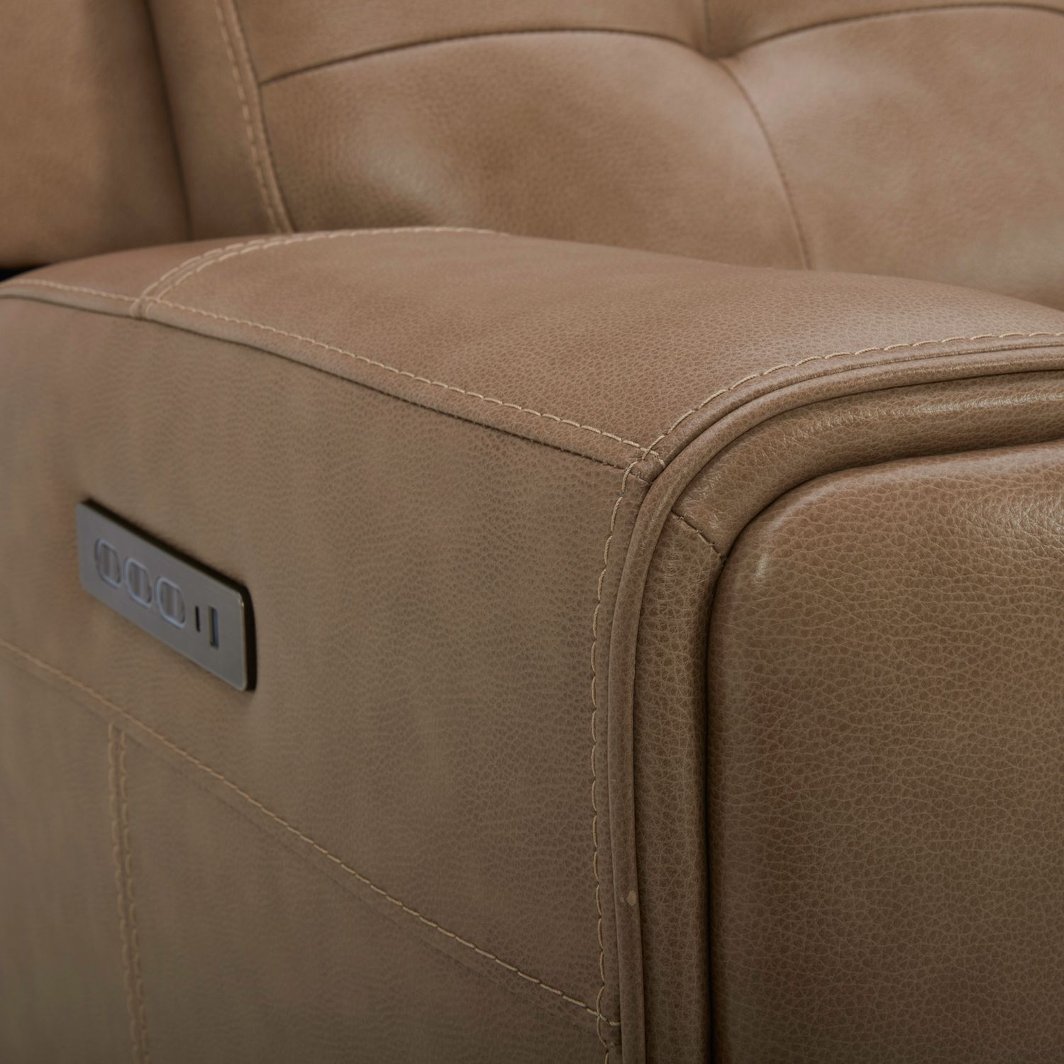 Carrington Leather Power Reclining Living Room Set