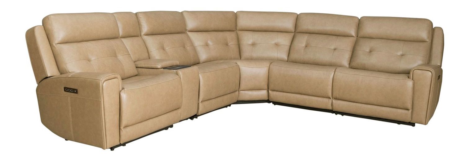 Carrington Leather Power Reclining Living Room Set