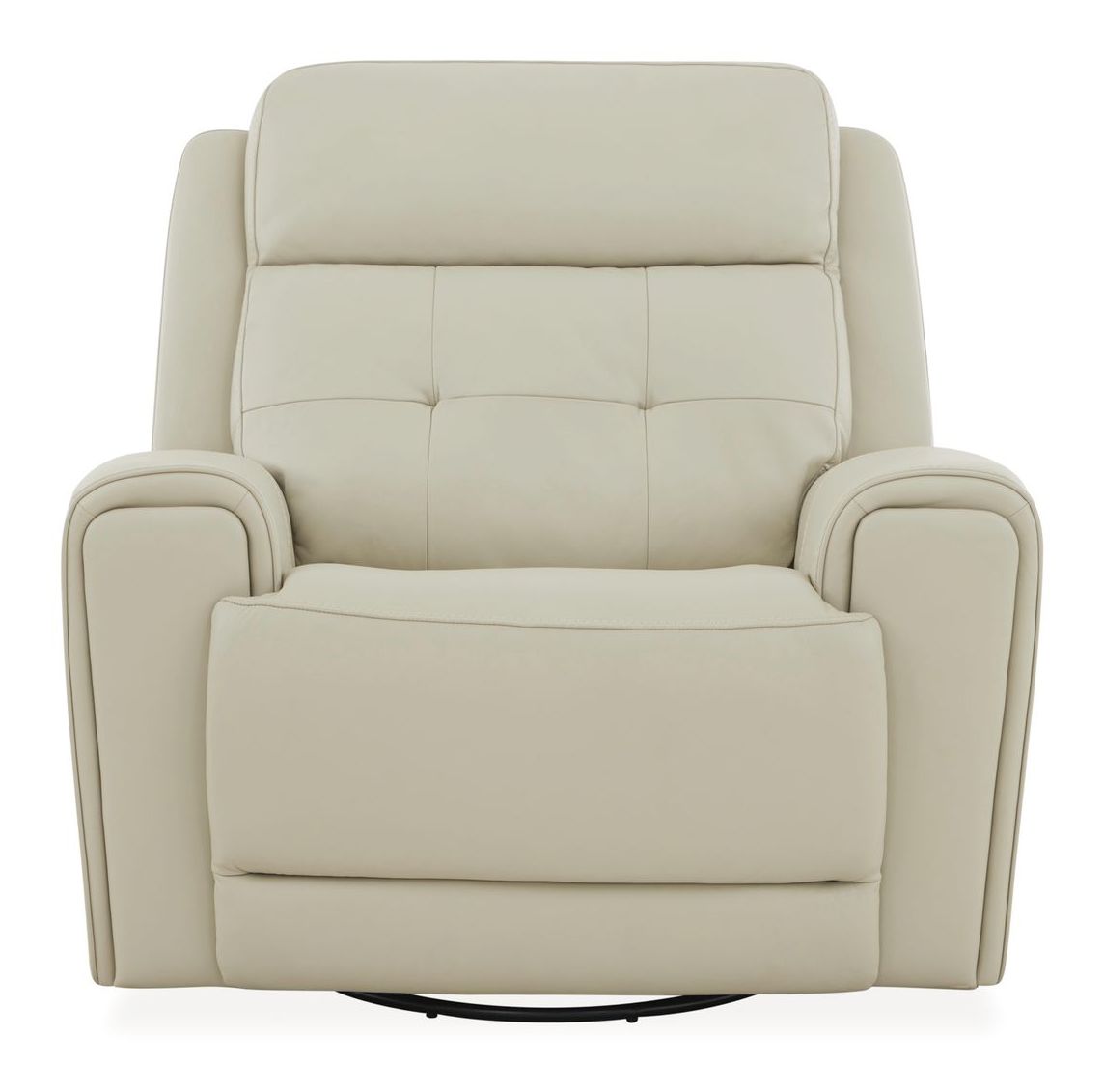 Carrington Leather Power Reclining Living Room Set - Baja Stone