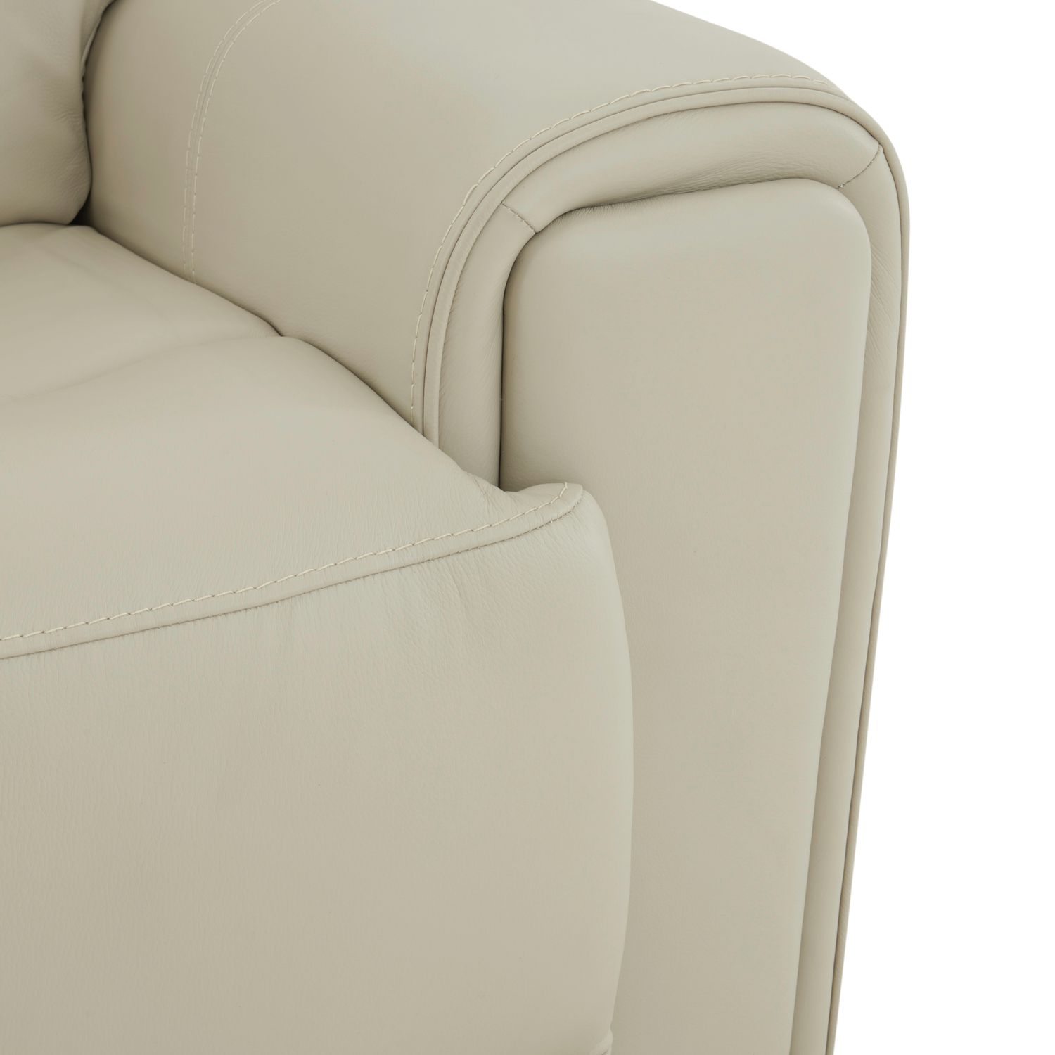 Carrington Leather Power Reclining Sofa w/USB Chargers