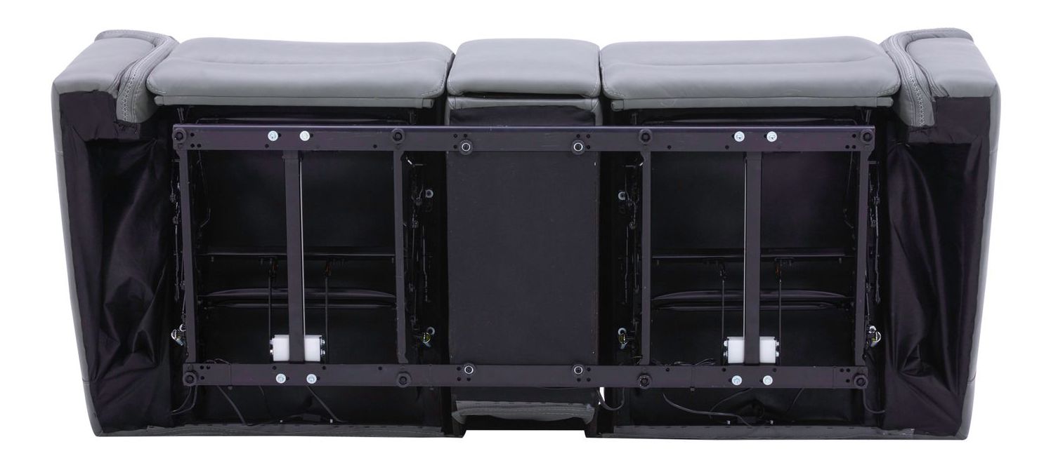 Cooper Leather Zero Gravity Power Loveseat | Console & USB