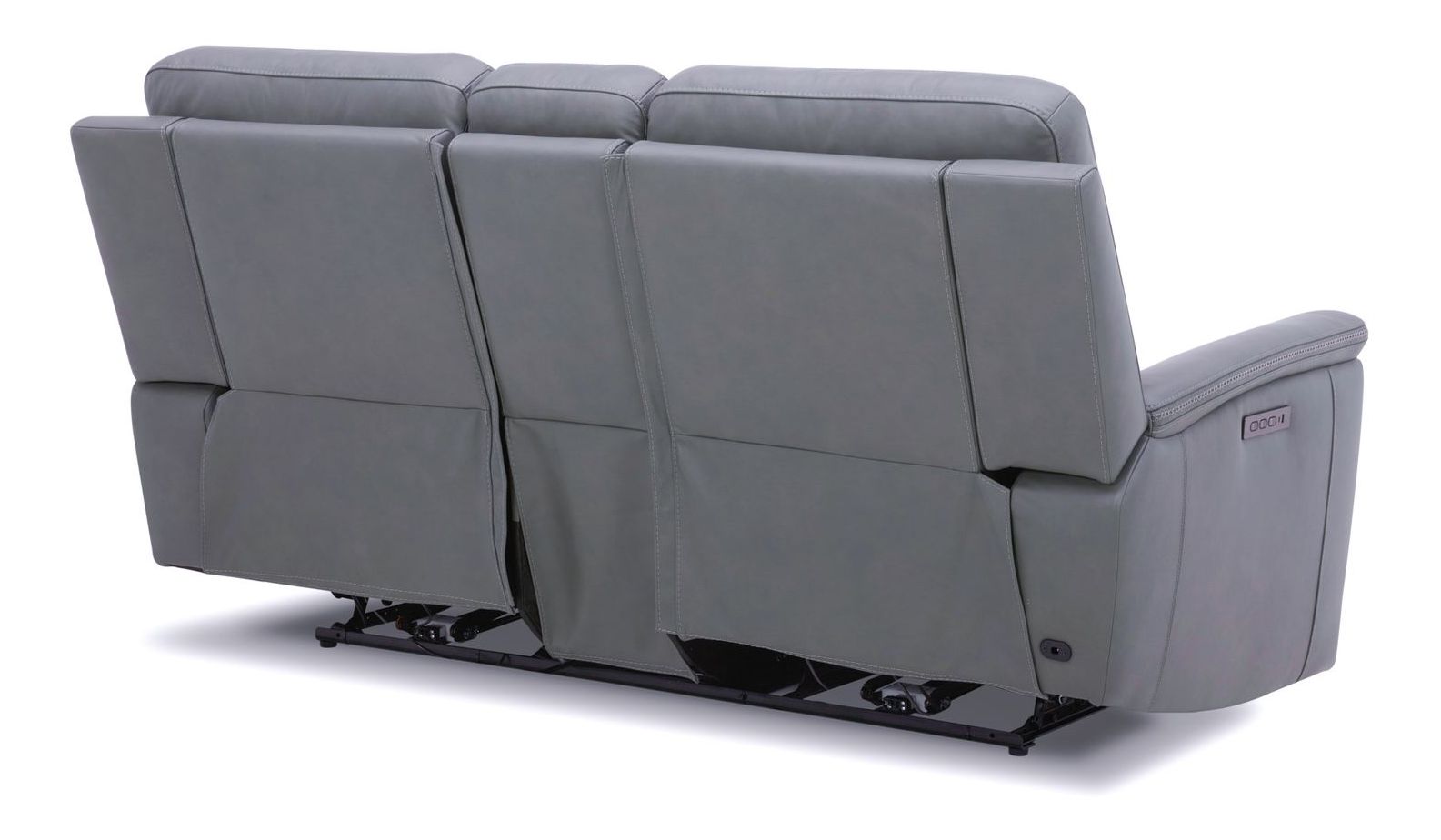 Cooper Leather Zero Gravity Power Loveseat | Console & USB
