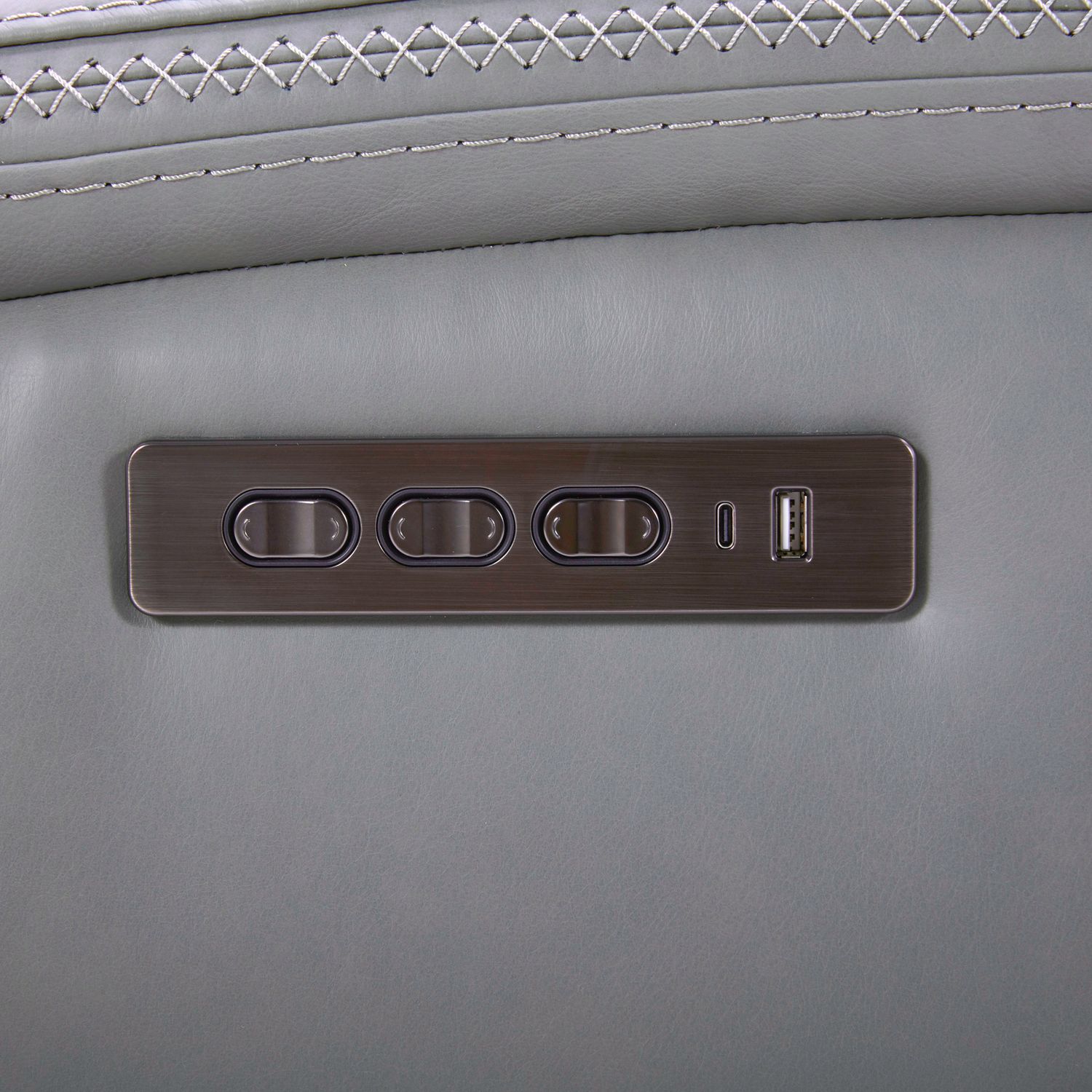 Cooper Zero Gravity Leather Set | Blue Gray or Camel Tan