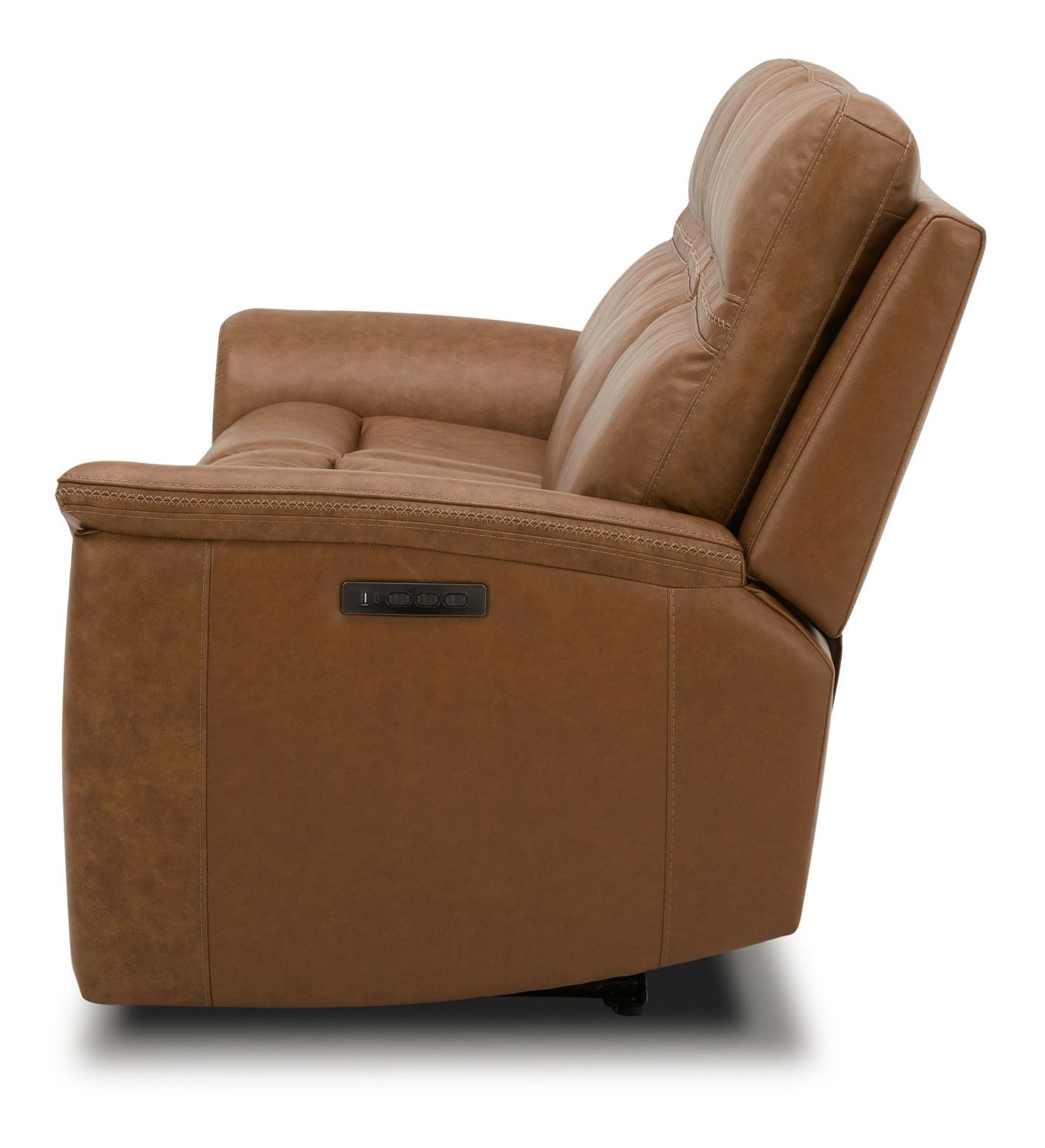 Cooper Leather Power Reclining Sofa w/USB Chargers