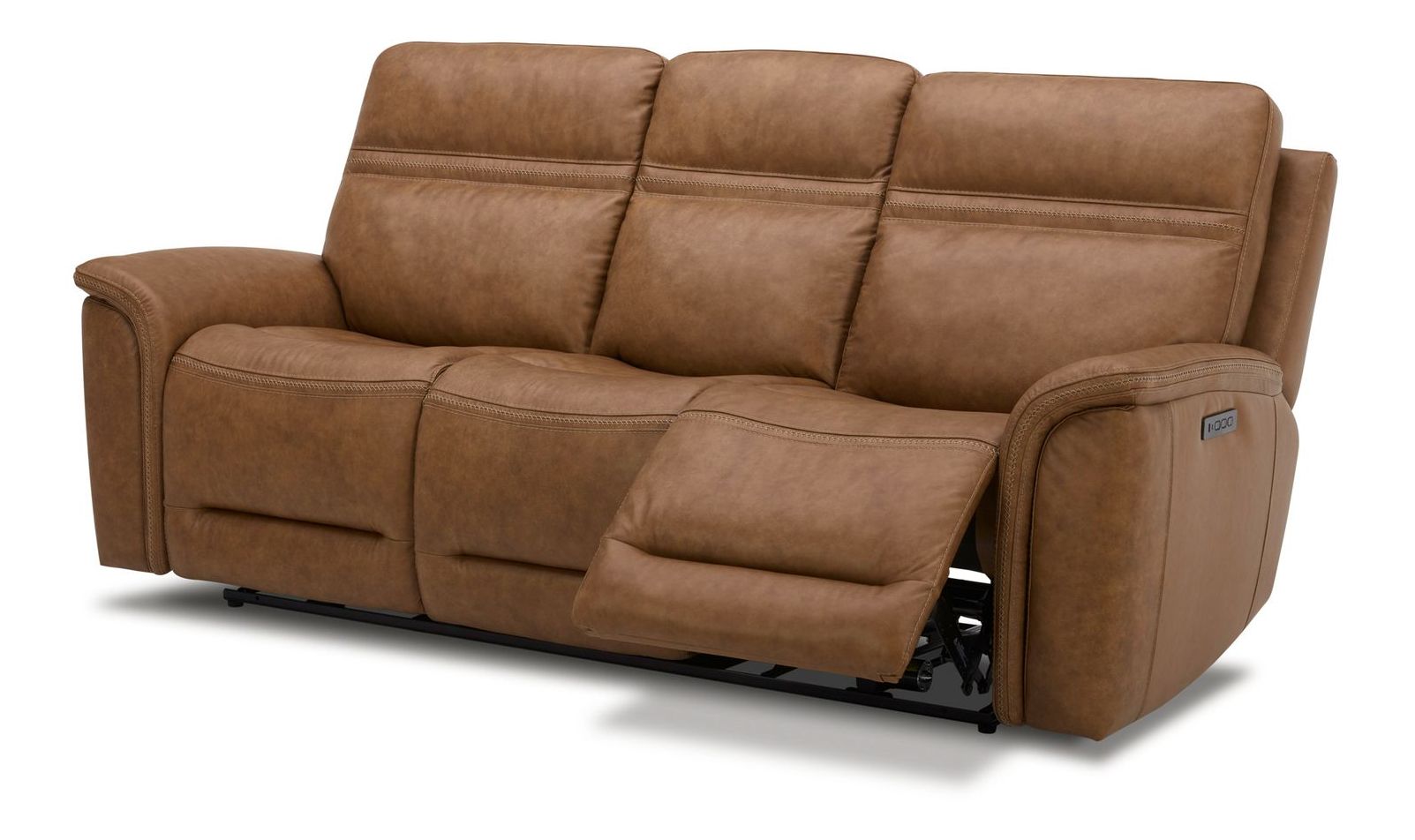 Cooper Leather Power Reclining Sofa w/USB Chargers