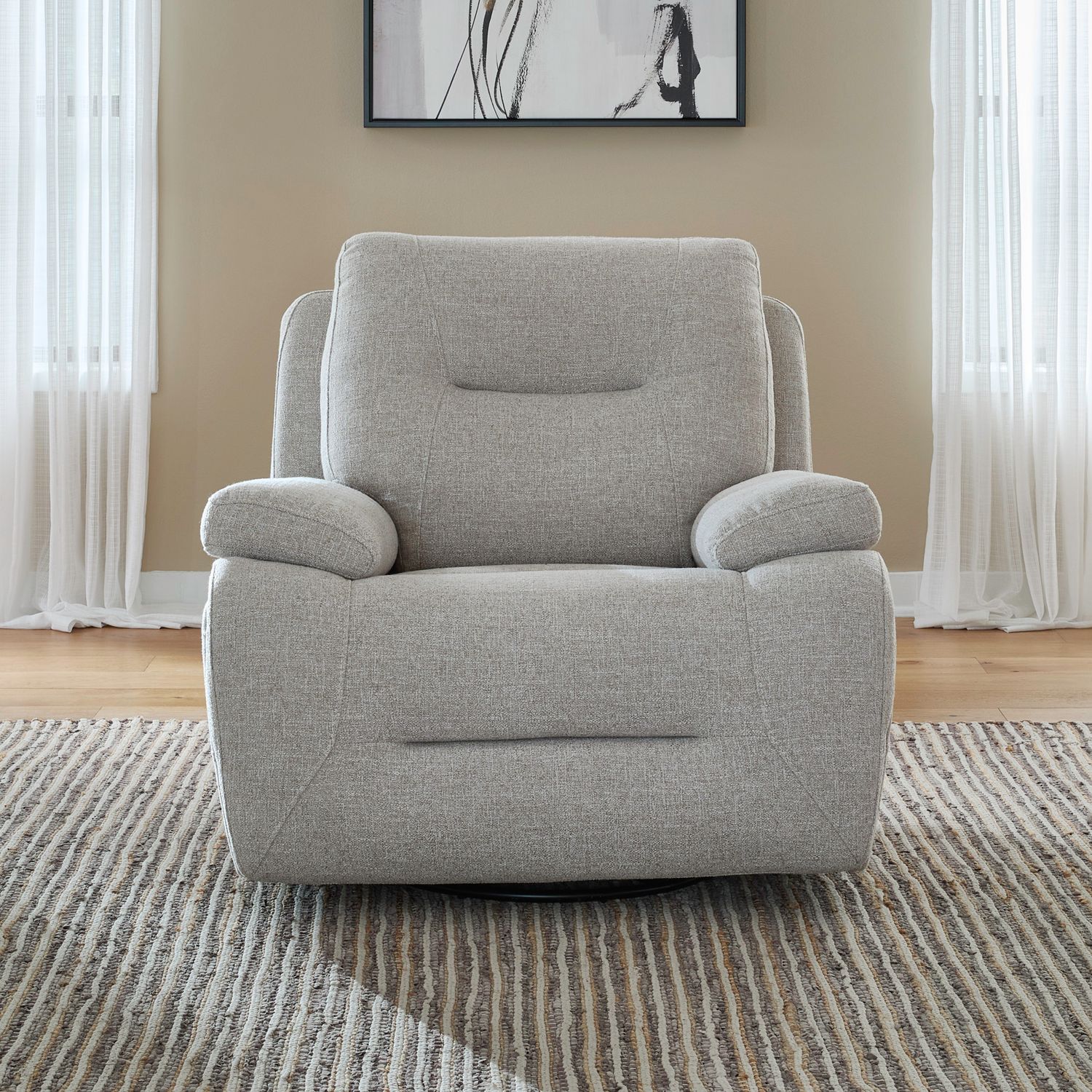 Cameron Fabric Power Recliner w/USB Chargers