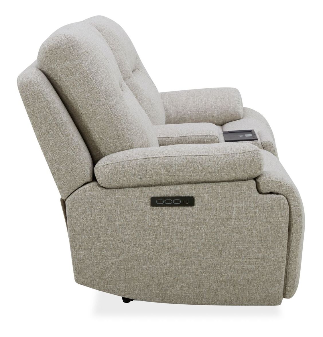 Cameron Fabric Power Reclining Living Room Set | USB Ports