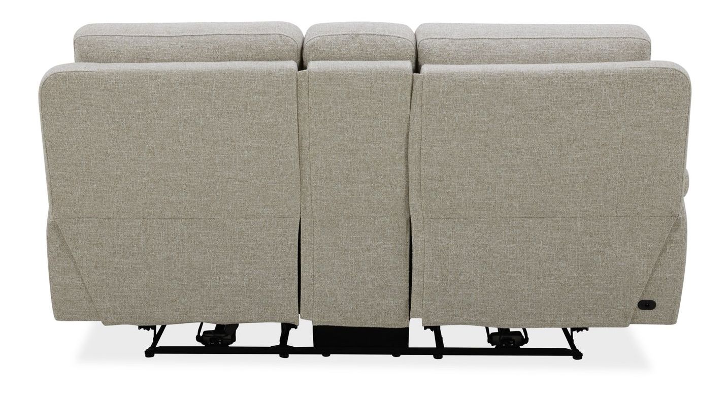 Cameron Fabric Power Reclining Loveseat w/Console & USB Chargers