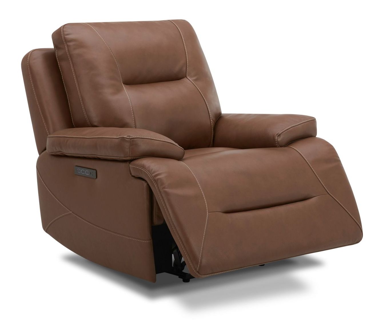 Cameron Leather Power Recliner w/USB Chargers