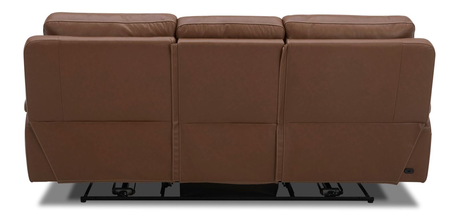 Cameron Leather Power Reclining Sofa w/USB Chargers
