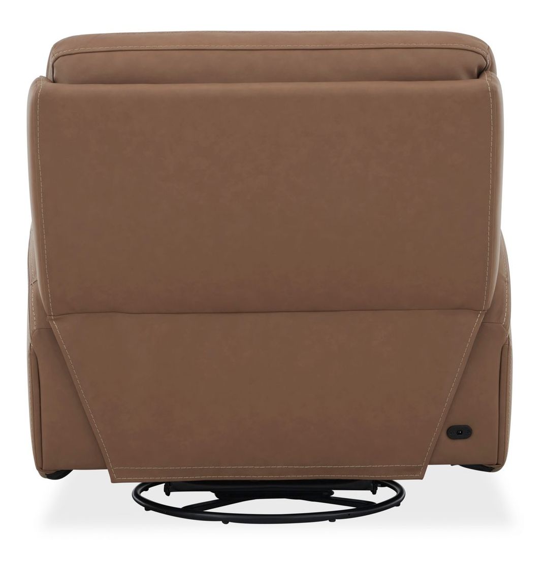 Bennett Leather Power Reclining Living Room Set | USB Ports
