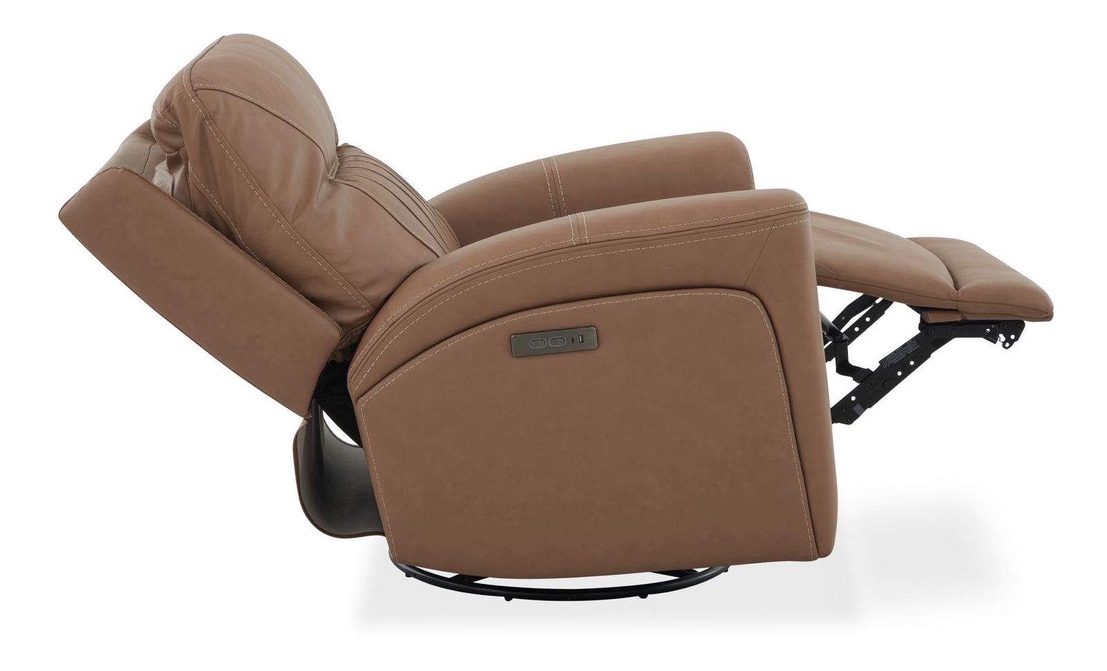 Bennett Leather Power Reclining Living Room Set | USB Ports