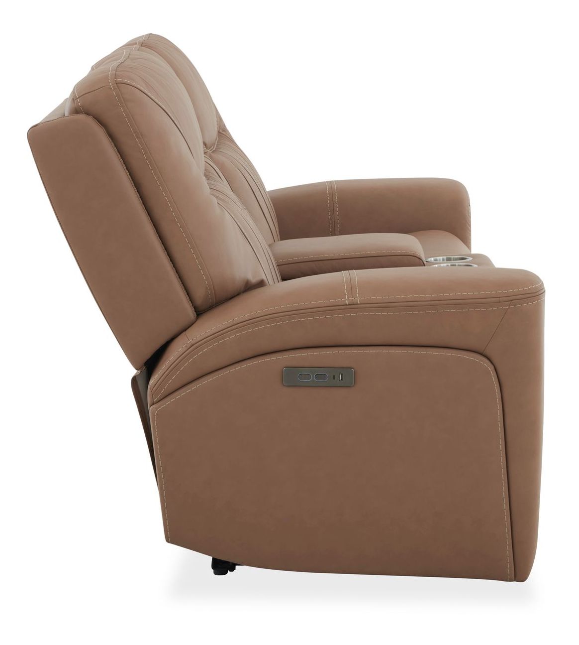 Bennett Leather Power Reclining Living Room Set | USB Ports