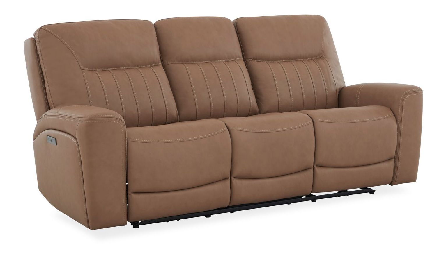 Bennett Leather Power Reclining Living Room Set | USB Ports