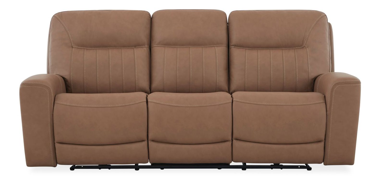 Bennett Leather Power Reclining Living Room Set | USB Ports