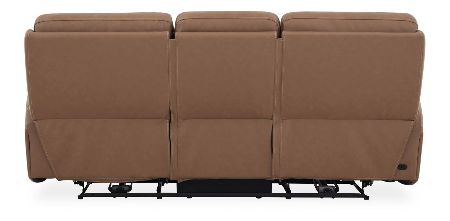 Bennett Leather Power Reclining Living Room Set | USB Ports