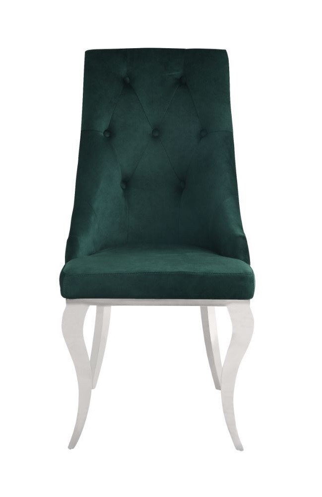 Dekel Fabric/Steel Dining Side Chair