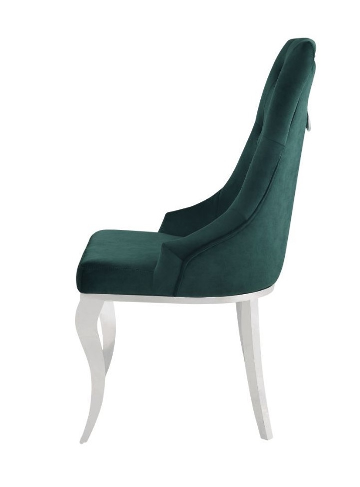 Dekel Fabric/Steel Dining Side Chair