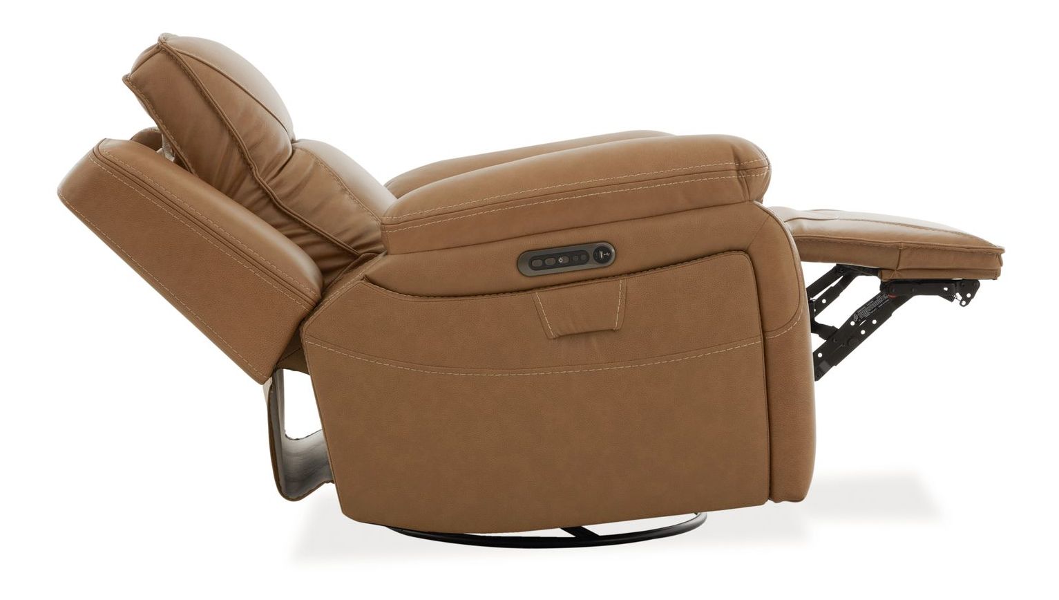 Callihan Leather Power Reclining Living Room Set | Charcoal