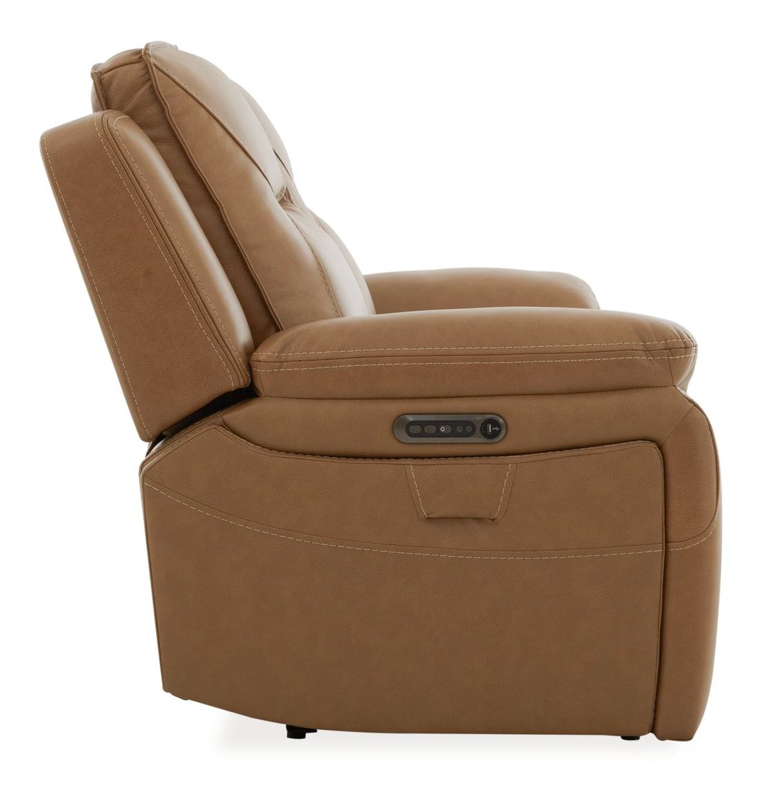 Callihan Leather Power Reclining Living Room Set | Charcoal
