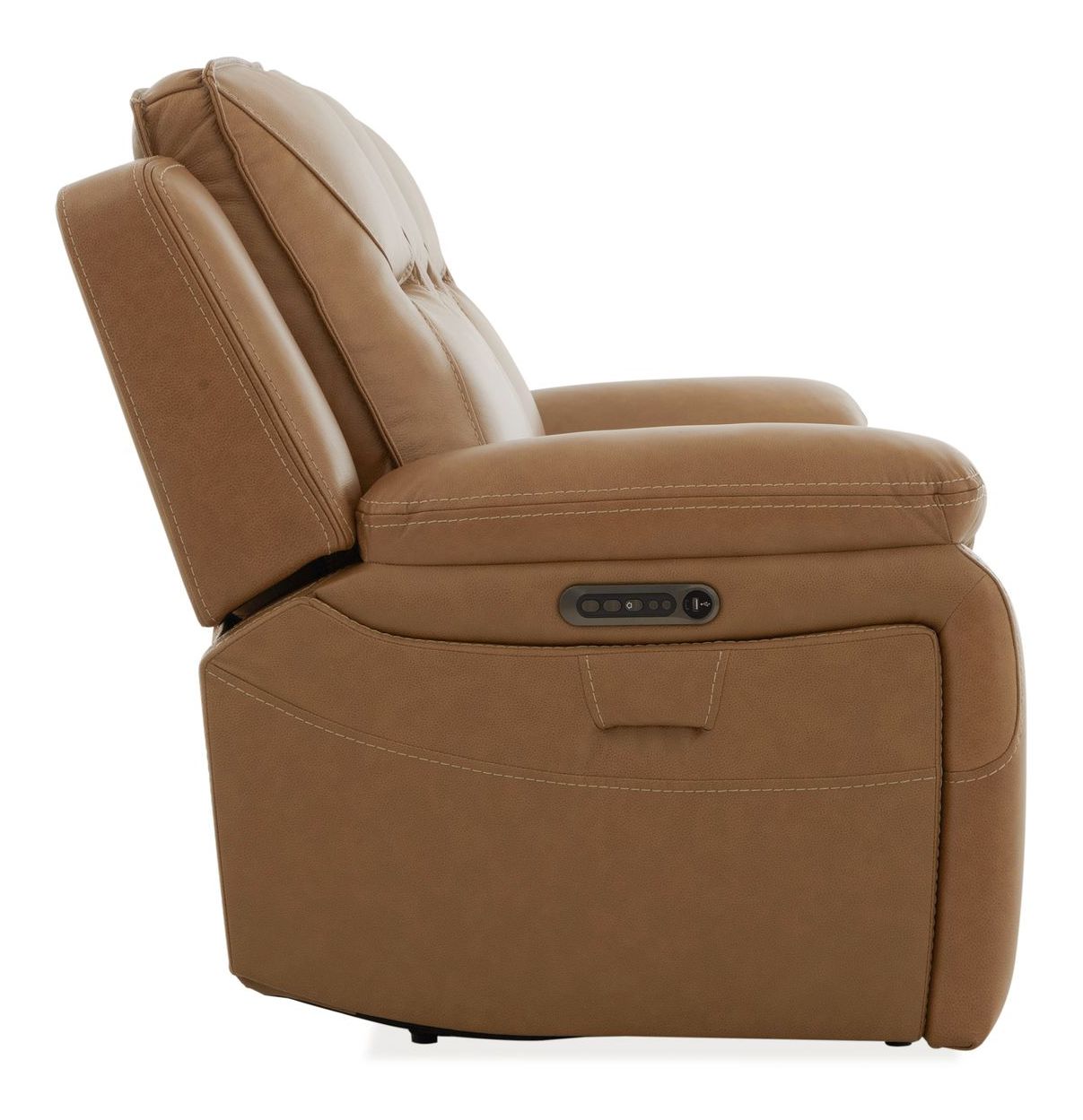 Callihan Leather Power Reclining Living Room Set | Charcoal
