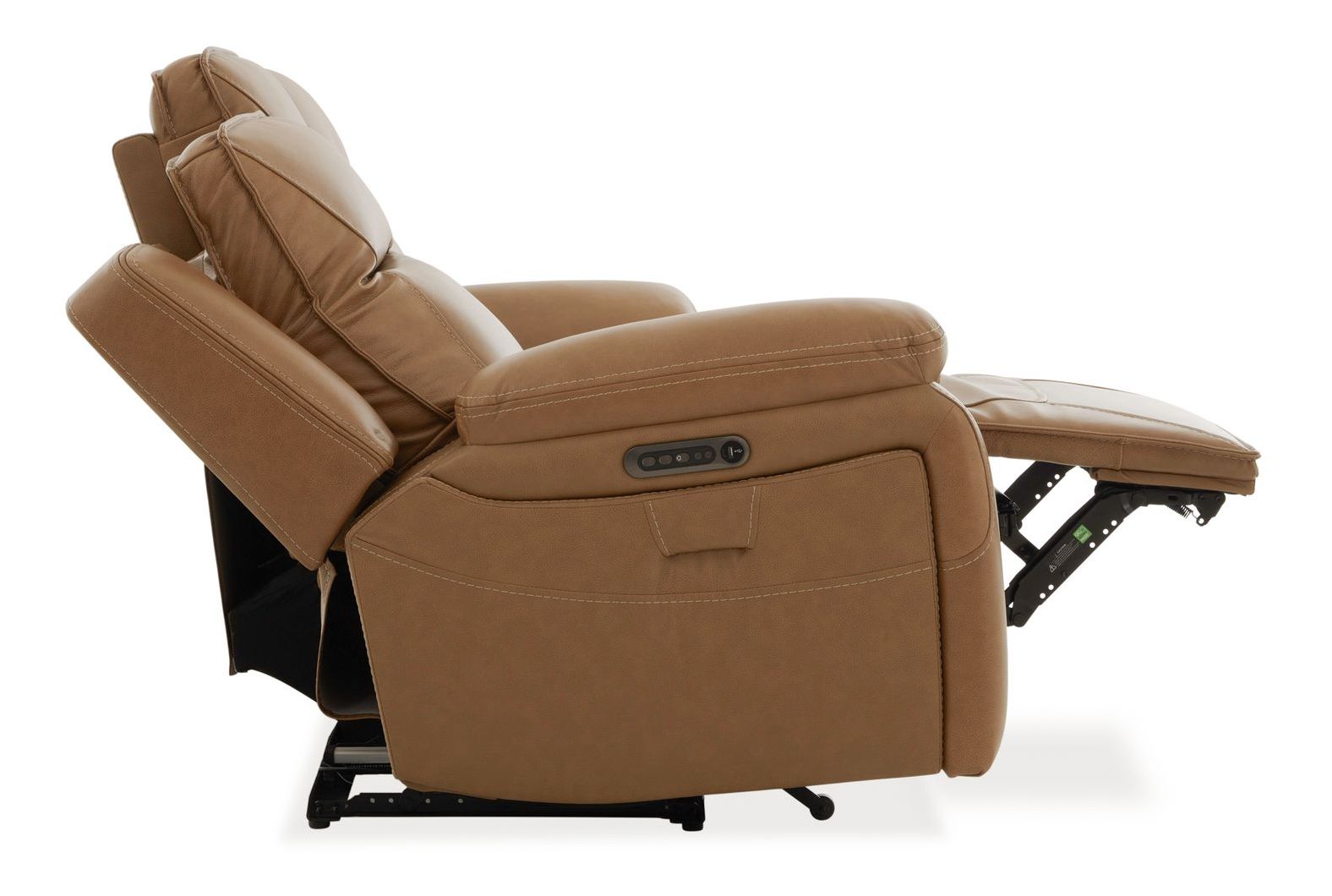 Callihan Leather Power Reclining Sofa w/USB Chargers