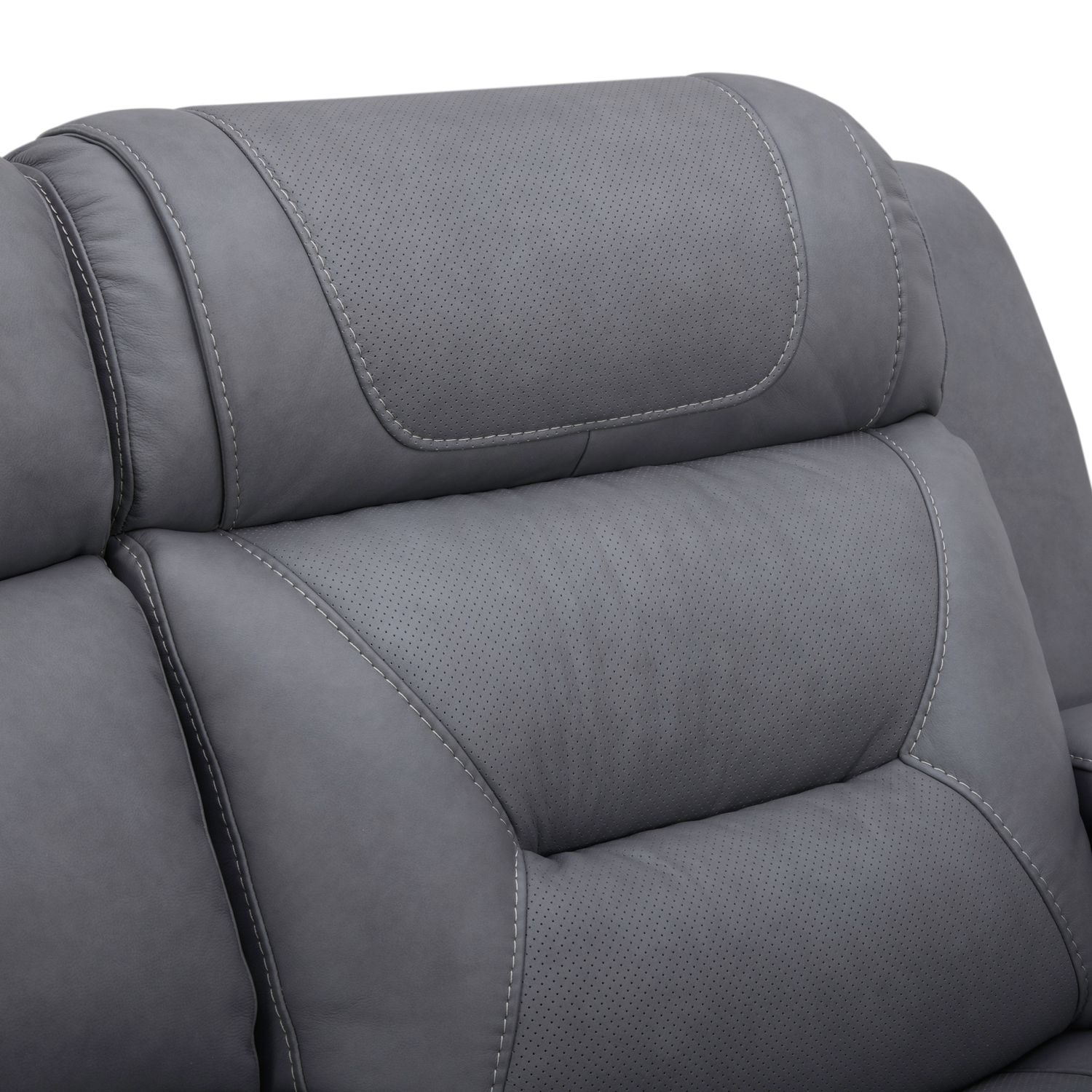 Chapman Leather Power Reclining Sofa | Triple Power Support