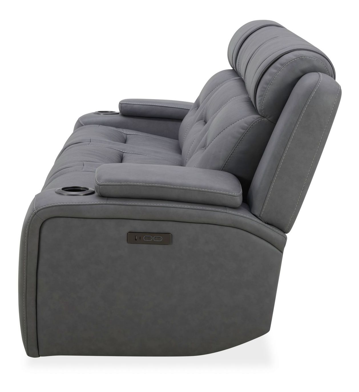 Chapman Leather Power Reclining Sofa | Triple Power Support