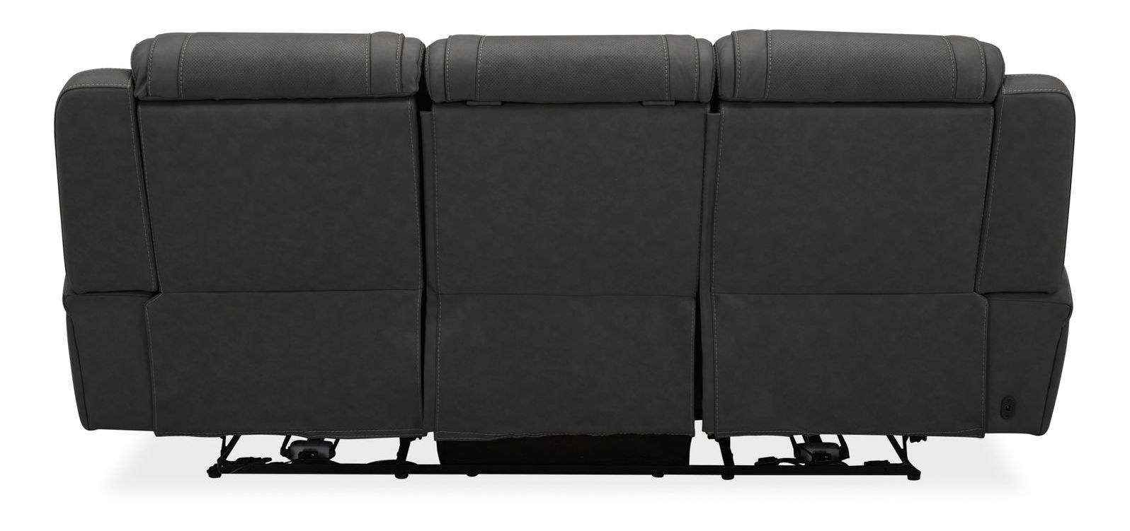 Chapman Leather Power Reclining Set | Alpine Coal Black