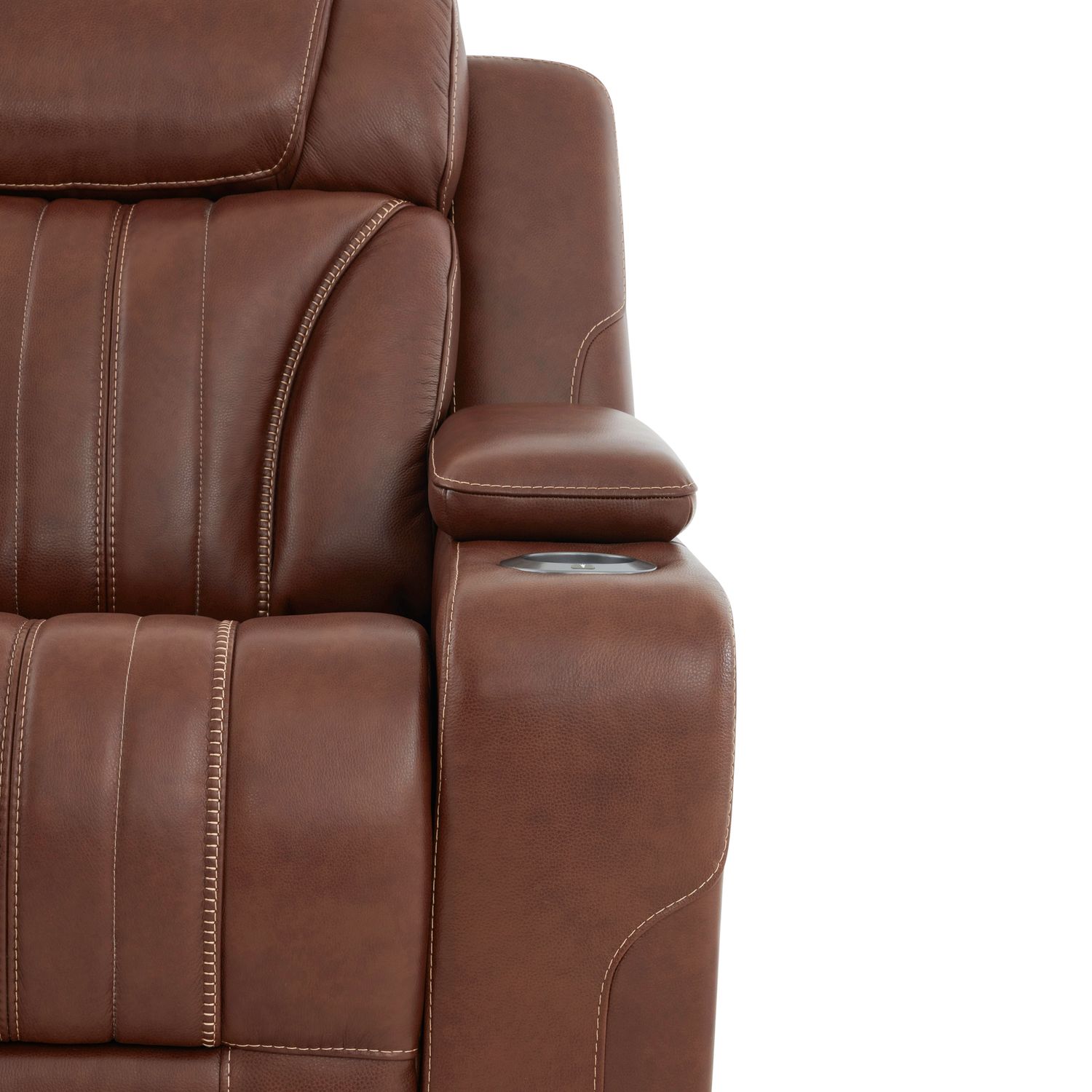 Caswell Leather Power Reclining Set | Zero Gravity & Bluetooth