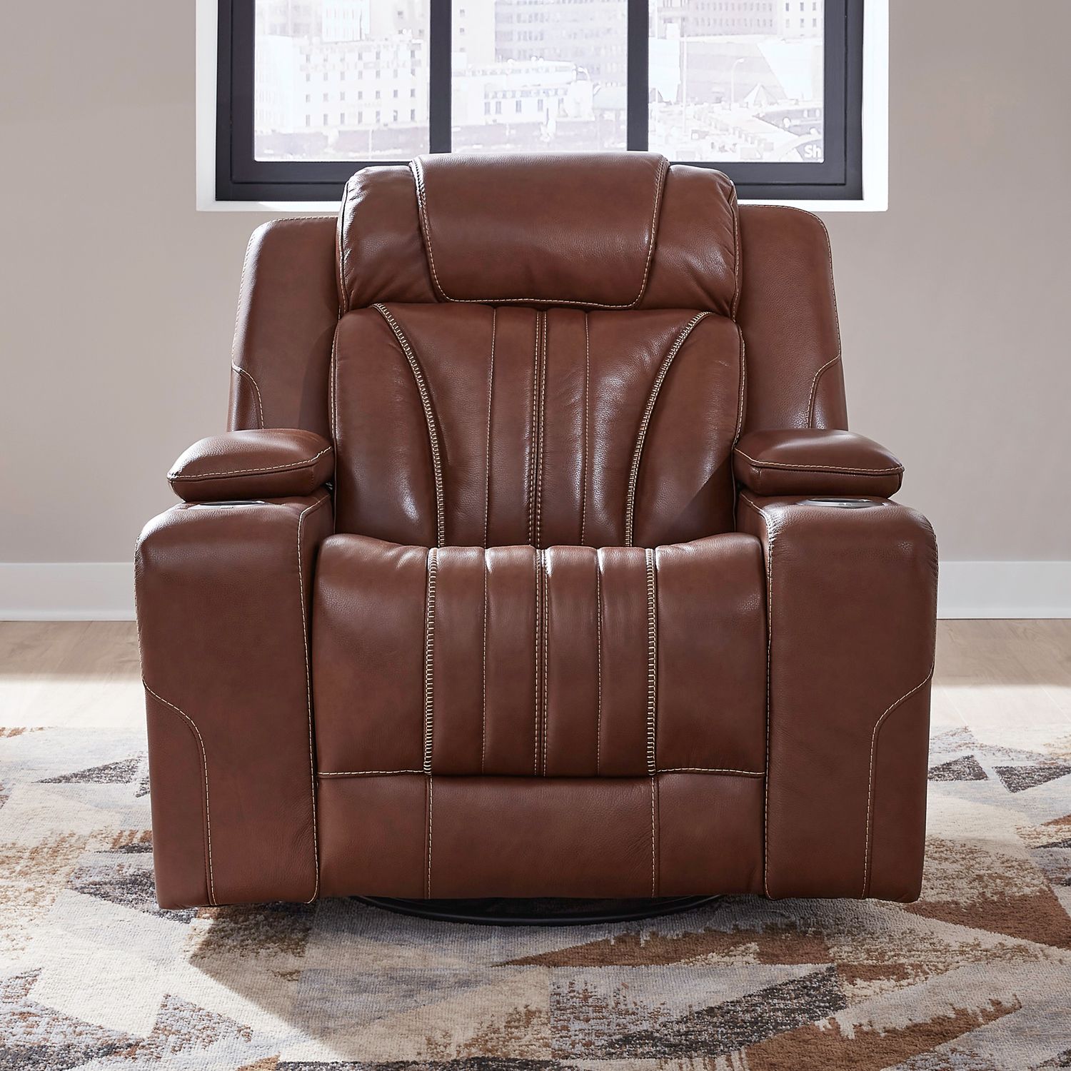 Caswell Leather Power Reclining Set | Zero Gravity & Bluetooth
